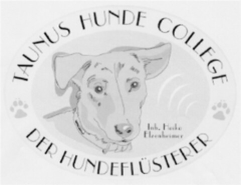 TAUNUS HUNDE COLLEGE DER HUNDEFLÜSTERER Logo (DPMA, 12/01/2006)