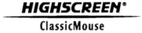 HIGHSCREEN ClassicMouse Logo (DPMA, 30.11.1994)