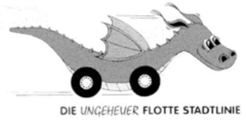 DIE UNGEHEUER FLOTTE STADTLINIE Logo (DPMA, 12/03/1994)