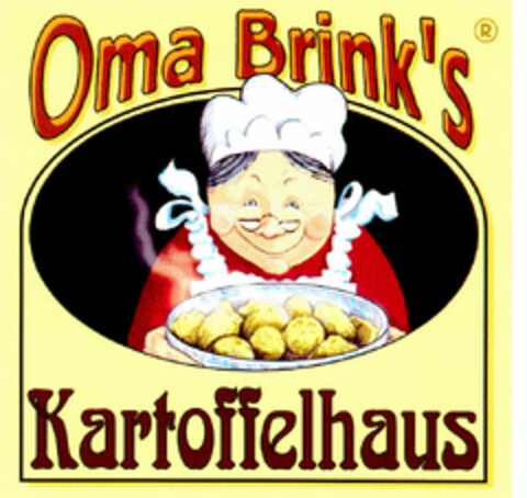 Oma Brink's Kartoffelhaus Logo (DPMA, 15.03.1996)