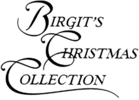 BIRGIT'S CHRISTMAS COLLECTION Logo (DPMA, 30.08.1996)