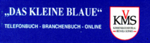"DAS KLEINE BLAUE" Logo (DPMA, 17.01.1998)
