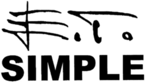 E.T. SIMPLE Logo (DPMA, 05/13/1998)