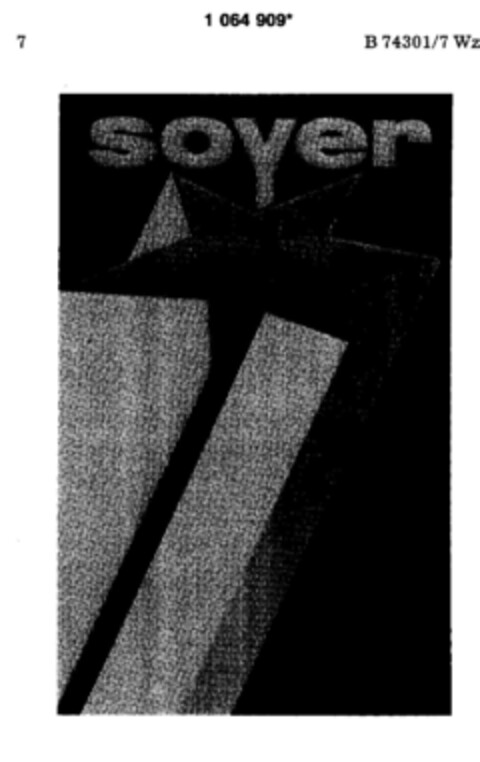 soyer Logo (DPMA, 05.04.1984)