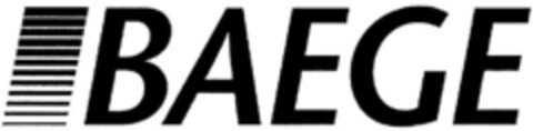 BAEGE Logo (DPMA, 05.07.1991)