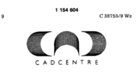 CADCENTRE Logo (DPMA, 28.02.1989)