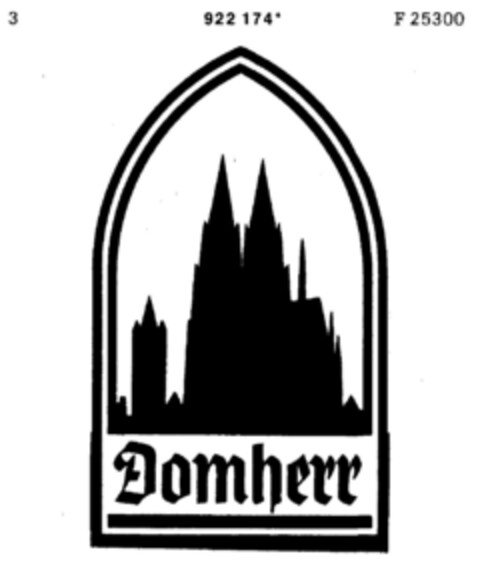 Domherr Logo (DPMA, 12.06.1974)