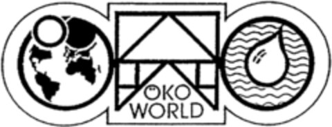 ÖKO WORLD Logo (DPMA, 18.10.1991)