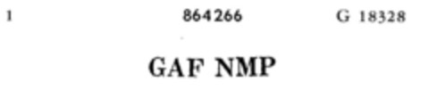 GAF NMP Logo (DPMA, 20.12.1968)