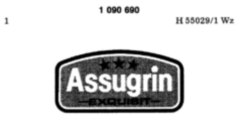 Assugrin EXQUISIT Logo (DPMA, 09/30/1985)