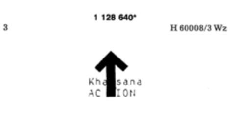 Khatsana ACTION Logo (DPMA, 10.08.1988)