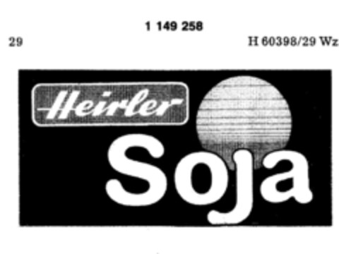 Heirler Soja Logo (DPMA, 18.10.1988)