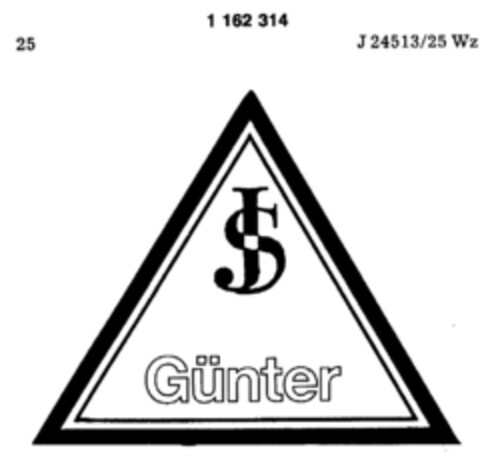 JS  Günter Logo (DPMA, 09.11.1989)