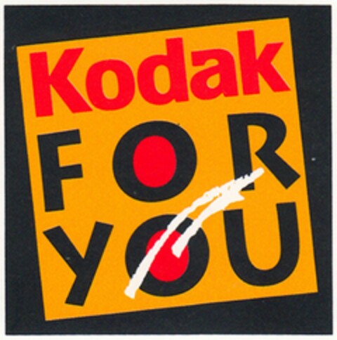 KODAK FOR YOU Logo (DPMA, 23.09.1993)