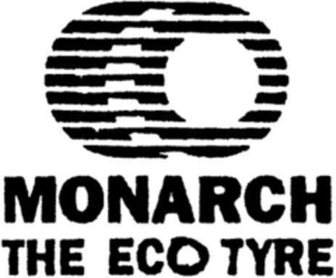 MONARCH THE ECO TYRE Logo (DPMA, 29.09.1993)