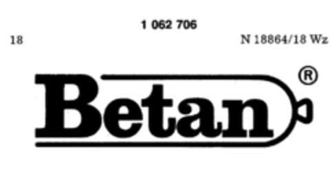 Betan Logo (DPMA, 10.11.1983)