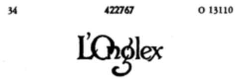 L'Onglex Logo (DPMA, 07.05.1930)