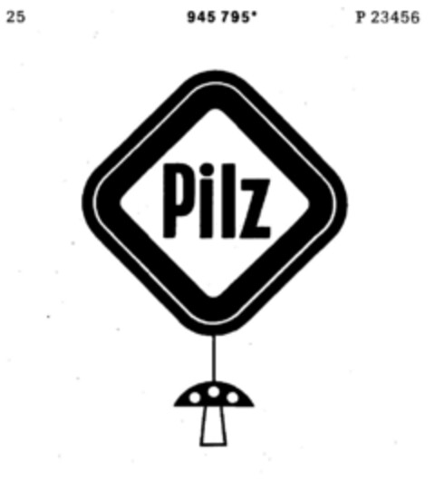 Pilz Logo (DPMA, 23.12.1975)