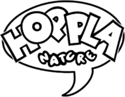 HOPPLA NATURE Logo (DPMA, 16.08.1994)