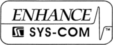 ENHANCE SYS-COM Logo (DPMA, 07.01.1992)