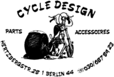 CYCLE DESIGN Logo (DPMA, 24.03.1993)