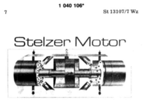 Stelzer Motor Logo (DPMA, 29.05.1982)