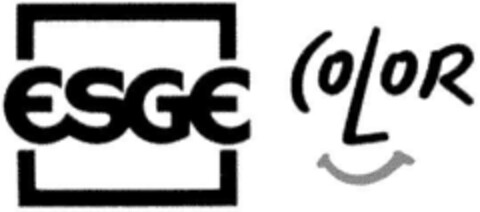 ESGE COLOR Logo (DPMA, 25.04.1994)
