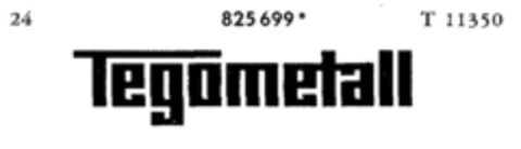 Tegometall Logo (DPMA, 30.07.1966)