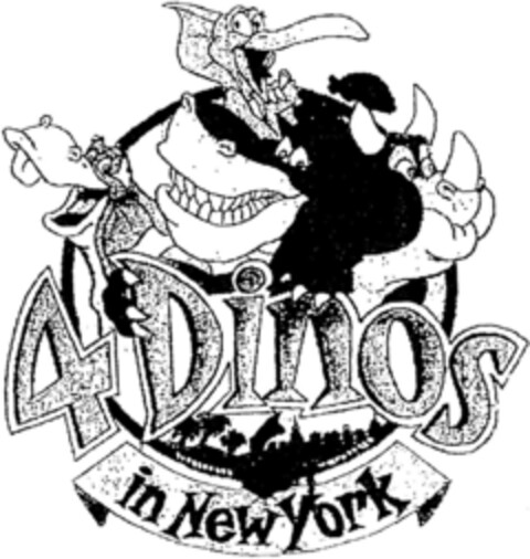 4 Dinos in New York Logo (DPMA, 29.10.1993)