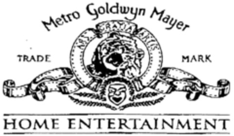 Metro Goldwyn Mayer TRADE MARK HOME ENTERTAINMENT Logo (DPMA, 03/24/2000)