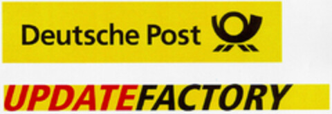 Deutsche Post UPDATEFACTORY Logo (DPMA, 17.08.2000)
