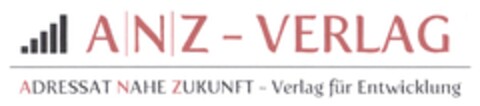 A|N|Z-VERLAG ADRESSAT NAHE ZUKUNFT - Verlag für Entwicklung Logo (DPMA, 11/06/2009)