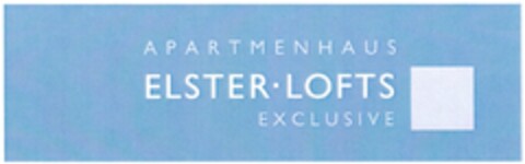 A P A R T M E N H A U S ELSTER·LOFTS EXCLUSIVE Logo (DPMA, 11.11.2009)