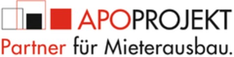 APOPROJEKT Partner für Mieterausbau. Logo (DPMA, 04.03.2013)