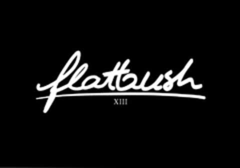 flatbush XIII Logo (DPMA, 28.01.2013)