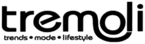 tremoli trends · mode · lifestyle Logo (DPMA, 27.04.2013)