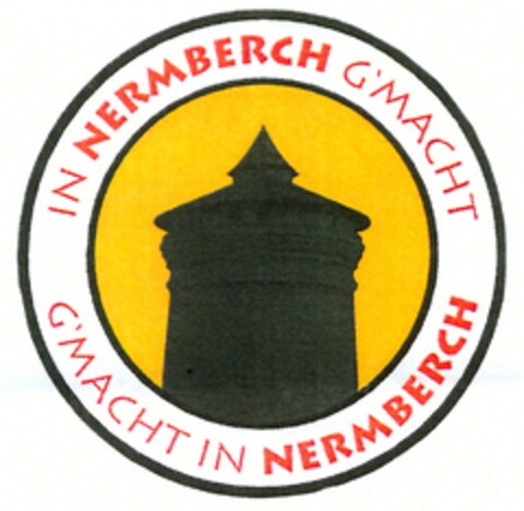 IN NERMBERCH G'MACHT G'MACHT IN NERMBERCH Logo (DPMA, 07.08.2014)