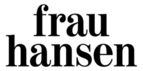 frau hansen Logo (DPMA, 14.02.2015)