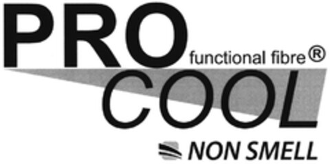 PRO COOL NON SMELL functional fibre Logo (DPMA, 03.11.2015)