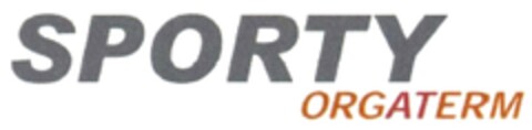 SPORTY ORGATERM Logo (DPMA, 09/19/2016)