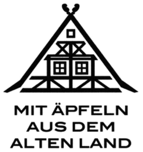 MlT ÄPFELN AUS DEM ALTEN LAND Logo (DPMA, 01/30/2018)