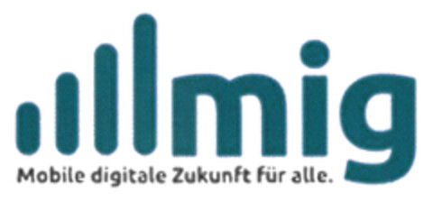 mig Mobile digitale Zukunft für alle. Logo (DPMA, 02/16/2021)