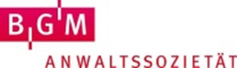 BGM ANWALTSSOZIETÄT Logo (DPMA, 15.12.2021)