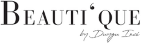 BEAUTI' QUE by Duygu Inci Logo (DPMA, 24.02.2023)