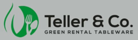 Teller & Co. GREEN RENTAL TABLEWARE Logo (DPMA, 02/02/2023)