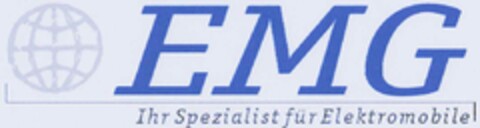 EMG Ihr Spezialist für Elektromobile Logo (DPMA, 17.12.2002)