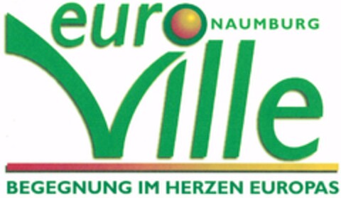 euroville NAUMBURG BEGEGNUNG IM HERZEN EUROPAS Logo (DPMA, 25.11.2003)