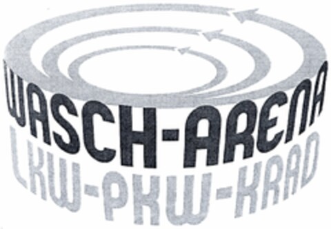 WASCH-ARENA LKW-PKW-KRAD Logo (DPMA, 29.07.2004)