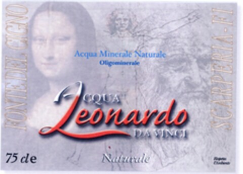 ACQUA Leonardo DA VINCI Naturale Logo (DPMA, 03/17/2005)