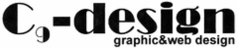 C9-design graphic&web design Logo (DPMA, 04/05/2005)